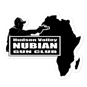Hudson Valley Nubian Gun Club™ Bubble-free stickers