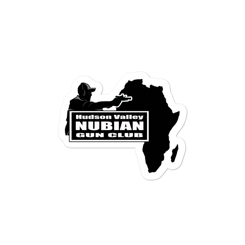 Hudson Valley Nubian Gun Club™ Bubble-free stickers