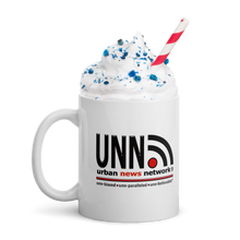 Load image into Gallery viewer, urban news network® White glossy mug