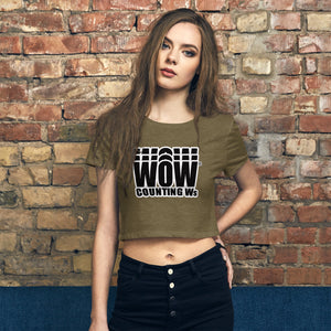 WOW® Counting Ws Women’s Crop Tee