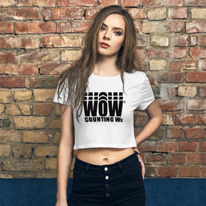 WOW® Counting Ws Women’s Crop Tee